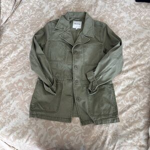 Madewell Army Green Utility Jacket